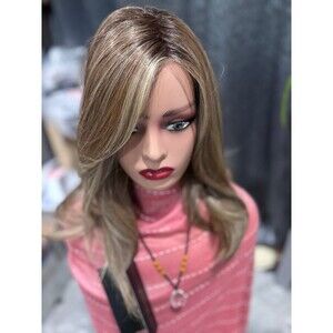 Belle tress “Fontaine” wig in color Sunkissed Almond Lux fully handtied cap New